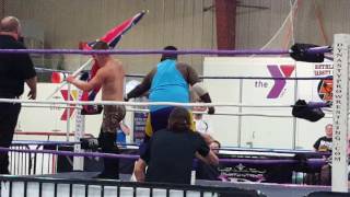 quotThe Flamboyant Onequot Kenny Roberts vs Aiden Andrews Dynasty Pro Wrestling 7302016 [upl. by Hanid]