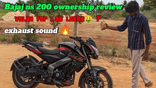 🔥Bajaj ns200 ownership review  watch before buy😱  tamil [upl. by Tolliver332]