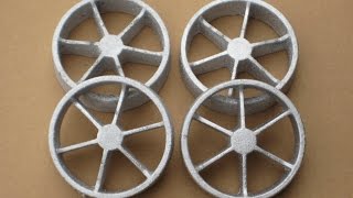 Metal Casting at Home part 60 Spoked wheel Castings [upl. by Gilbertina]