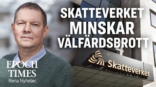 Skatteverkets storstädning minskar välfärdsbrott [upl. by Lull]