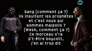 Lefa ft Kalash Criminel  Gang Paroles [upl. by Eleanore]