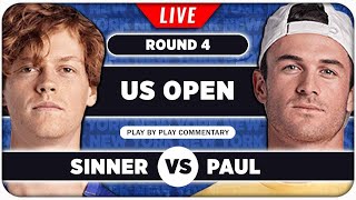 SINNER vs PAUL • US Open 2024 • LIVE Tennis Play by Play Stream [upl. by Towney455]