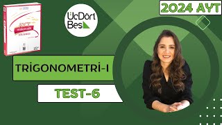 2024 345 AYT MATEMATİK  TRİGONOMETRİI TEST6  345 aytmatematik yks2024 [upl. by Aehsan767]