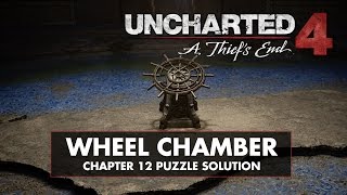 Uncharted 4 • Chapter 12 Puzzle Solution • Wheel Chamber [upl. by Howie]