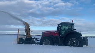 Tractor snow removal [upl. by Cathe274]