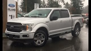 2018 Ford F150 XLT Sport 302A V8 SuperCrew Review Island Ford [upl. by Vookles]