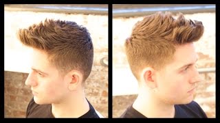 Mens Haircut Tutorial  Male Model Haircut  TheSalonGuy [upl. by Myers943]