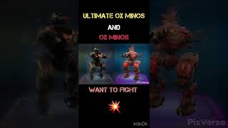 WR Ultimate Ox minos and Ox minos want to fight  War Robots [upl. by Garek787]