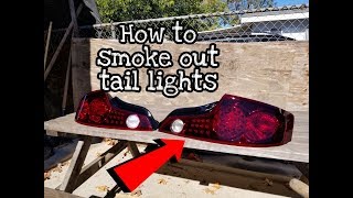 How to smoke tail lights [upl. by Ydnar]