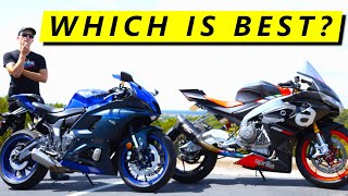 Is the Yamaha R7 BETTER than an Aprilia RS660 Full Comparison [upl. by Anitnas765]