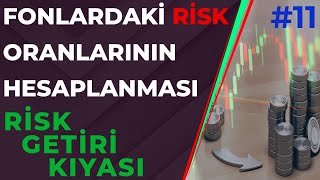 FONLARIN RİSK ORANLARINI HESAPLA  RİSK GETİRİ MUKAYESESİ YAPMAK  Yatırım Fonları Eğitimi 11 [upl. by Roee528]