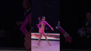 Ivona Curic  2023 WDSF World Solo Latin Female Final [upl. by Rebba]