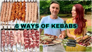 6 DELICIOUS WAYS TO MAKE KEBABS [upl. by Lidstone]