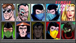 Mortal Kombat Blood amp Thunder  MK Animated Series Capcom VS SNK Style [upl. by Sauer]