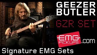 Geezer Butler of Black Sabbath Announces Signature EMG sets  EMGtv [upl. by Lavella]