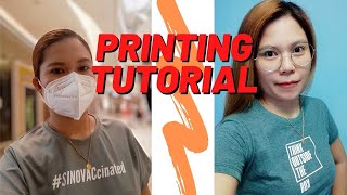 Vinyl Tshirt Printing Tutorial [upl. by Sarena]