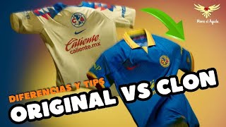 JERSEY DEL CLUB AMERICA 202223  ORIGINAL VS CLON  AFICIONADO VS JUGADOR [upl. by Favin183]