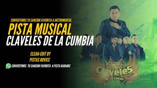 Claveles de la cumbia  Hazme olvidarla KARAOKE  PISTA MUSICAL [upl. by Neslund]