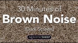 Brown Noise for Reducing Work Stress [upl. by Farrar133]