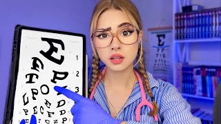 ASMR Cranial Nerve Exam BUT EVERYTHING IS WRONG ❗😲 Medical Roleplay 👩‍⚕️ [upl. by Atilal]