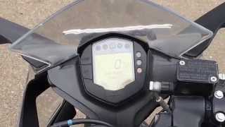 KTM Rc 200 test drive and top speed 2015 [upl. by Bledsoe354]