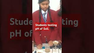 Students are testing pH of Soil [upl. by Latsyk673]