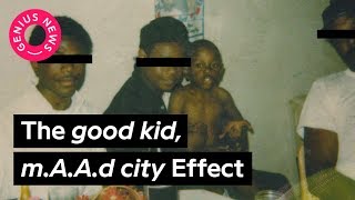 The Influence Of Kendrick Lamars ‘good kid mAAd city’ In HipHop  Genius News [upl. by Ydna]