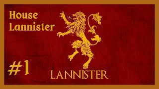 CK3 AGOT House Lannister Part 1 The Lion of the West [upl. by Dallas]