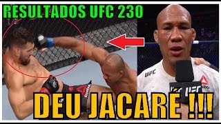 Ronaldo Jacaré x Chris Weidman RESULTADOS UFC 230 [upl. by Owiat]