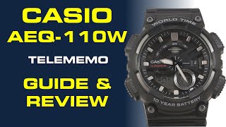 Casio AEQ110W Guide and Review [upl. by Liris746]