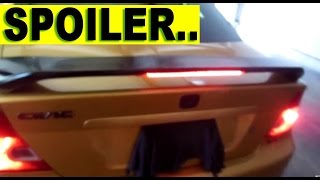 Instalacion de spoiler aleron trasero [upl. by Yrdnal]