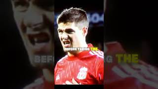 The conspiracy behind Steven Gerrard penalty miss against Blackburn Rover football liverpool [upl. by Idnaj]