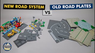 LEGO City road plates vs the new road system with 60304 amp 60306 [upl. by Utta70]