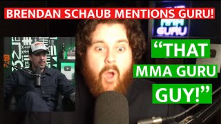 The MMA Guru REACTS To Brendan Schaub MENTIONING HIM On His Podcast About The IAN GARRY Situation [upl. by Davon357]