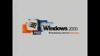 Windows 2000 Intro Animation HQ [upl. by Brice]