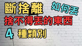 【斷捨離 簡單生活】如何丟捨不得丟的東西斷捨離 極簡 快樂 簡單生活 極簡生活 收納整理 [upl. by Nil]