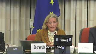 Alexandra HenrionCaude au parlement européen le 18 avril 2023 [upl. by Atlee]