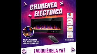 Como instalar una Chimenea Electrica paso a paso [upl. by Neelyahs]