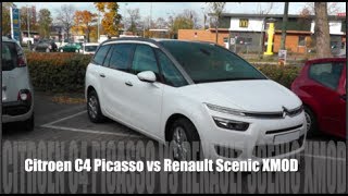 Citroen C4 Picasso vs Renault Scenic XMOD [upl. by Ehr]