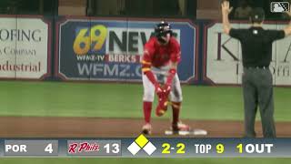 Red Sox No 1 prospect Marcelo Mayer delivers a threehit performance  MiLB Highlights [upl. by Dewhirst]