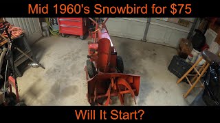 59 Year Old Snowblower  Will it Start [upl. by Wilde]