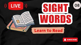 Sight Words for Kids  Live Class on 56 Letter Words [upl. by Orsini]