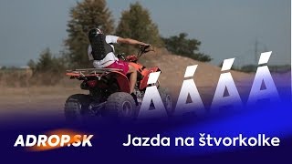 Jazda na štvorkolke  Adropsk [upl. by Delmore]