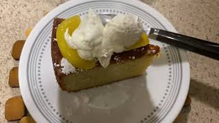 Almond Joy  Cooking with Cap Almond Cake with Peaches and Cream [upl. by Kung]