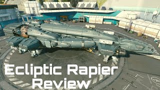 Starfield Ecliptic Rapier Ship Review [upl. by Einhapets]