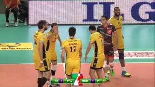 Gli highlights di Tonazzo Padova  DHL Modena 03 [upl. by Aiehtela668]