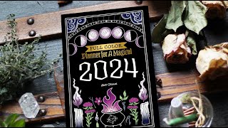 Planner for a Magical 2024 FULL COLOR Preview [upl. by Scherman]