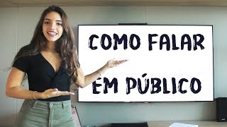 COMO FAZER BOAS APRESENTAÇÕES E FALAR EM PÚBLICO  Débora Aladim [upl. by Kara-Lynn761]