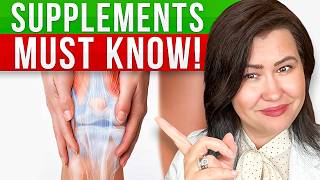 5 Best Supplements to Help Arthritis  Dr Diana Girnita [upl. by Adnoral]