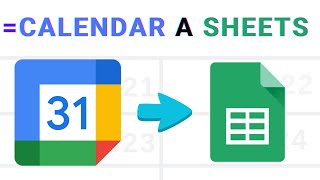 Exportar CALENDARIO hacia GOOGLE SHEETS [upl. by Barrus]